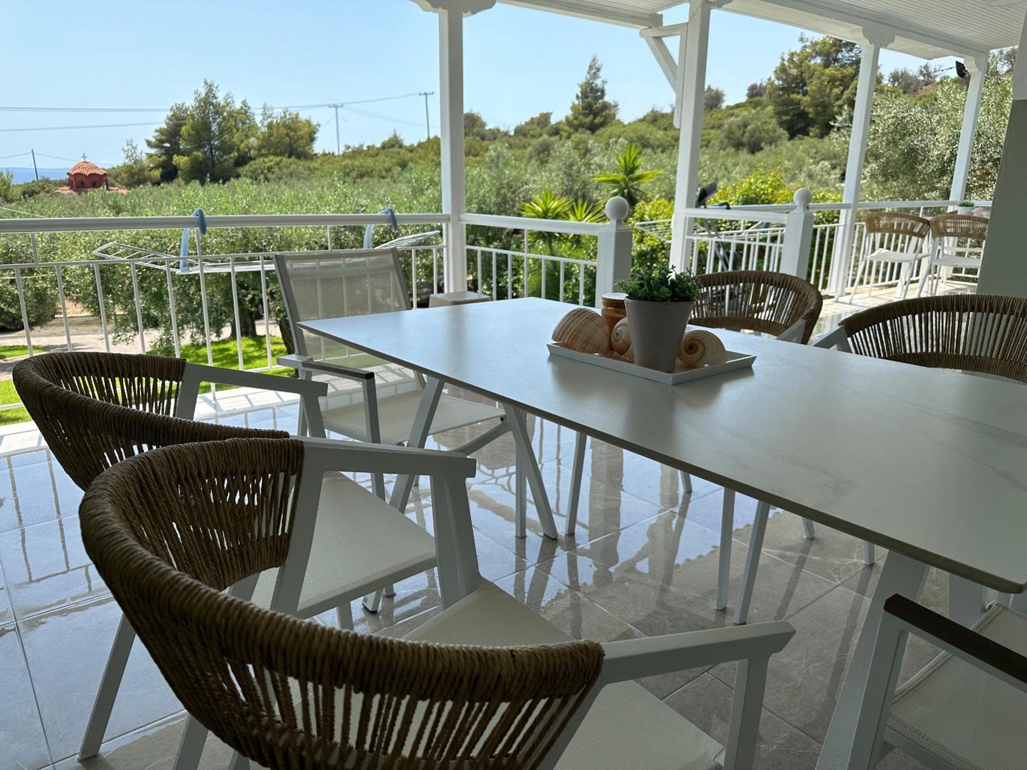House Garli Apartment Psakoudia Bagian luar foto