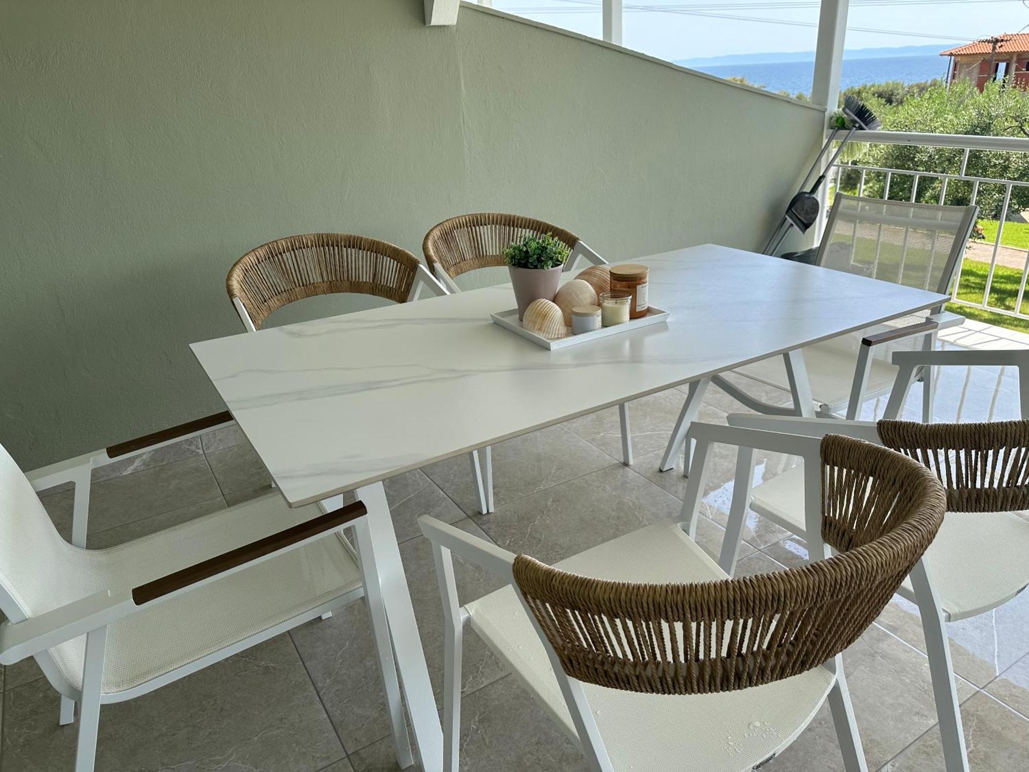 House Garli Apartment Psakoudia Bagian luar foto